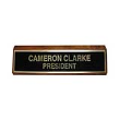 Display your name in style! Xecutives eye-catching desk signs come in many sizes and colors. Xecutives eye-catching desk signs come in a variety of colors. Engraved signs are perfect for short messages or for department & personnel names. Choose from 14 t