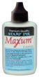 Accurate re-inking is a snap with Maxum replacement ink. A couple drops on the stamp pad allows thousands more impressions! 
Black 2.oz bottle