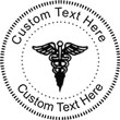 Medical Embossing Seal. Choose your mount and view your custom text in a live preview. Find all your custom embossing needs at Embossingseal.com