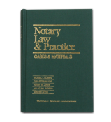 NOLP - Notary Law & Practice: Cases & Materials