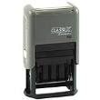 ClassiX self-inking stamps feature precision components for a smooth, quiet action and many years of trouble free operation.