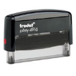 This Trodat Printy text stamp works and feels as great as they look. Their numerous patented features make them a pleasure to use. 
Imprint Area: 3/8" x 2 3/4"