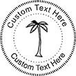 Palm Embossing Seal. Choose your mount and view your custom text in a live preview. Find all your custom embossing needs at atozstamps.com