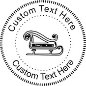 Sled Embossing Seal. Choose your mount and view your custom text in a live preview. Find all your custom embossing needs at atozstamps.com