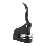This elegant, precision-made cast desk embosser makes a fine addition to any desk or office. The embosser is metal cast, then individually polished by hand to create a smooth, beautiful surface. SPECIALTY BLACK FINISH SEAL  is metal cast, AtoZstamps.com