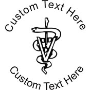 Veterinary Embossing Seal. Choose your mount and view your custom text in a live preview. Find all your custom embossing needs at atozstamps.com