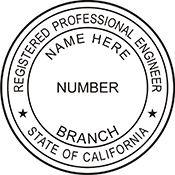 Fast&Friendly Service! Select your Professional Designation and then choose your Rubber Stamps.