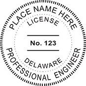 Select your Professional Designation and then select the embossing seal. Professional, Seal, Embosser, Desk Seal.