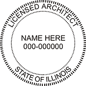 Select your Professional Designation and then select the embossing seal. Professional, Seal, Embosser, Desk Seal.