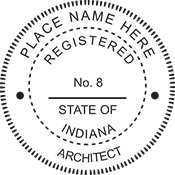 Select your Professional Designation and then select the embossing seal. Professional, Seal, Embosser, Desk Seal.