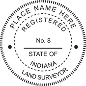 Select your Professional Designation and then select the embossing seal. Professional, Seal, Embosser, Desk Seal.