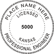 Select your Professional Designation and then select the embossing seal. Professional, Seal, Embosser, Desk Seal.