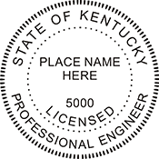 Select your Professional Designation and then select the embossing seal. Professional, Seal, Embosser, Desk Seal.