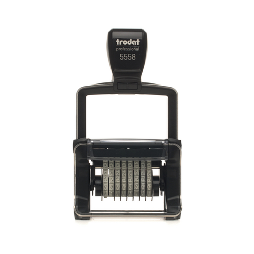 The Trodat Professional 8 Band Numberer is the ideal marking device for anyone who uses a stamp regularly.
