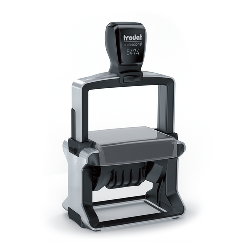 The Trodat Professional is the ideal marking device for anyone who uses a stamp regularly. Top quality development and finishing make the Professional stamp a totally reliable rubber stamp.