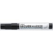 Artline EKSC-4 Secure Markers have special black ink that obscures private information. Perfect for hiding personal information on mail and packages. Useful for obscuring information on prescription bottles, price tag gifts and sensitive documents.