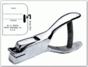 Strap Slot Punch is made to punch the strap slot on ID Badges, visit AtoZstamps.com for more