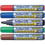 Artline EK-519 dry safe white board markers are convenient to use for a long period of time without replacing the cap. It has 48 hours of "cap-off" time and still delivers bright colors