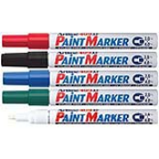 Artline EK-409 paint markers are ideal for both indoor and outdoor use where indelible marking is required. Fade resistant ink.