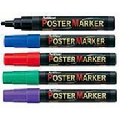 Vivid opaque water based poster paint markers are ideal for posters, menu boards and sign writing. Highly opaque pigment ink with superior water and fade resistant performance is suitable for use on card, metal, plastic, glass, wood, rubber, stone, etc.