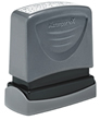 This Xstamper VX line of pre-inked laser engraved rubber stamps are great cost-effective solutions to your modern office needs.
This product has 4 lines and 14 characters. AtoZstamps.com