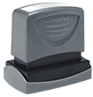 This Xstamper VX line of pre-inked laser engraved rubber stamps are great cost-effective solutions to your modern office needs.
This product has 4 lines and 14 characters