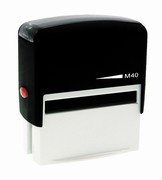 A great portable stamp, perfect for business information, signature, name stamps, and return address stamps. 
 Impression Size: 3/4" x 1-15/16" 
 Maximum Lines: 5