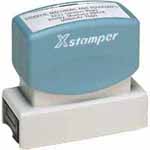 Pre-inked stamps are made from a special gel material that automatically releases ink to the surface like water from a sponge. Precision crafted, spring activated . X Stampers deliver 50,000 crisp, clean impressions without reinking.