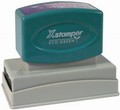 Add some flair and versatility with our two-color custom stamp. Simply slide out the logo cartridge, insert another and give your message a whole new look! Great for holidays, business and more.